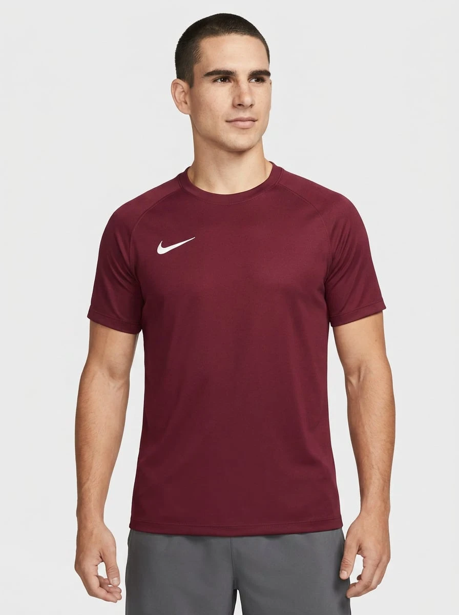 Nike Men's Soccer Jerseys Premium Breathable Versatile Commuting Sports Outdoor Red HV8173-677 - Red - View 1
