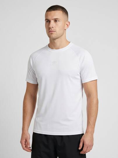 Umbro Men's Sports Tees & Tanks Classic Fit Quick-Dry Skin-Friendly School Casual Outing White 66419U-13V