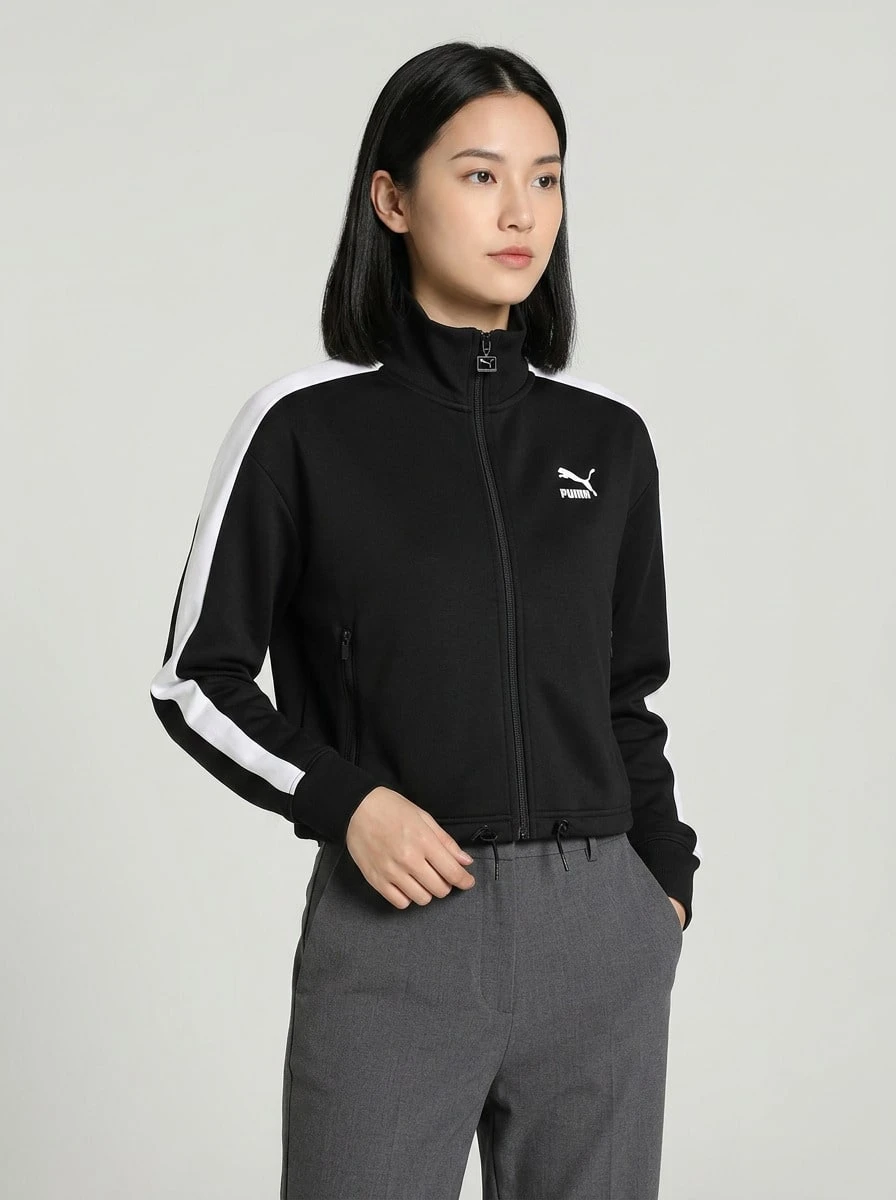 Puma Sports Jackets Waterproof Insulated Windproof Weekend Commuting Outdoor Black 533519-01 - Black - View 1
