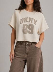 DKNY Women's Comfortable Premium Breathable Sports Commuting Travel Beige DP5T1196-KN4 - Ivory Beige - View 1