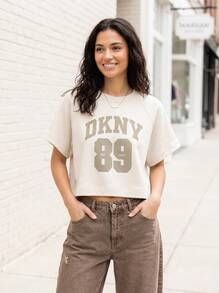 DKNY Women's Comfortable Premium Breathable Sports Commuting Travel Beige DP5T1196-KN4 - Ivory Beige - View 5