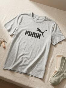 Puma Sports Tees & Tanks Durable Comfortable Versatile Weekend Sports Outdoor Grey 682370-04 - Gray - View 3