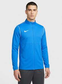 Nike Men's Sports Jackets Quick-Dry Windproof Packable Daily Training Travel Blue BV6881-463 - ROYAL BLUE/WHITE/WHITE - View 1
