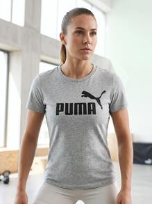Puma Sports Tees & Tanks Durable Comfortable Versatile Weekend Sports Outdoor Grey 682370-04 - Gray - View 2