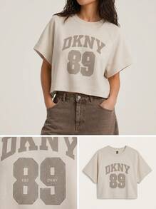 DKNY Women's Comfortable Premium Breathable Sports Commuting Travel Beige DP5T1196-KN4 - Ivory Beige - View 6