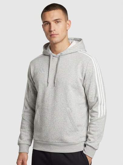 Adidas Men's Sports & Outdoor Hoodies Warm Lightweight Durable Home Weekend Sports Grey IR7545