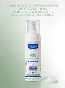 Mustela Foam Shampoo For Newborns 5.07oz/150ml – Foam Shampoo, Cradle Cap Care, For Newborns, Avocado Polyphenols, Suitable For Baby Bath Time - Multicolor - View 2