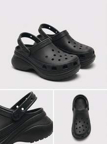 Crocs كلاسيكي كلوغ نساء بلون أسود 206302001 - الأسود - مشاهدة 6