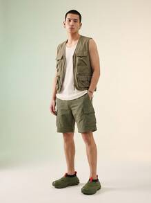 Crocs OFF GRID CLOG Men's Clogs Versatile Lightweight Classic Walking Garden Beach 209414-309 - Green - View 4
