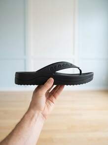 Crocs ECHO CLOG Men's Clogs Cushioned Flexible Versatile Daily Weekend Travel 208395-001 - Black - View 2