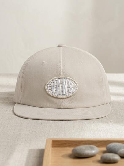 Vans Baseball Hat Unisex Breathable Lightweight Sun Protection Versatile Outdoor Light Gray VN000MPH2N11