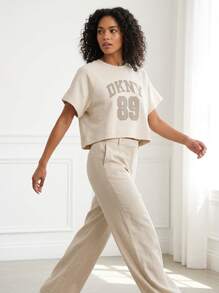 DKNY Women's Comfortable Premium Breathable Sports Commuting Travel Beige DP5T1196-KN4 - Ivory Beige - View 4