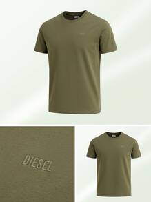 Diesel قمصان رجالية خضراء - أخضر - مشاهدة 6