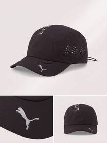 Puma Baseball Caps Comfortable Structured Classic Fit Hiking Golf Sports Black 025182-01 - Black - View 4