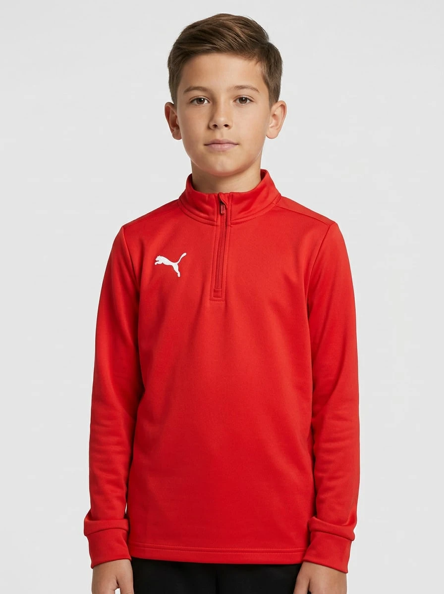 Puma Kids' Soft Versatile Warm Sports Commuting Outing Red 658632-01 - Red - View 1