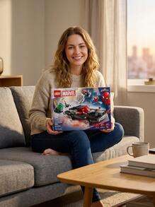 LEGO سبايدر مان ضد فينوم ماسل كار - متعدد الألوان - مشاهدة 2