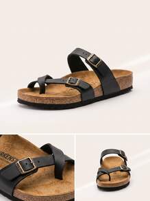 Birkenstock Mayari Birko-Flor Birkibuc - Black - View 6
