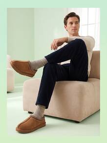 UGG حذاء رجالي داخلي بني 5950000 - بني - مشاهدة 4