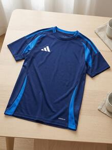 Adidas Kids' Easy To Match Moisture-Wicking Breathable Travel Daily Weekend Blue IQ4768 - Team navy blue 2 - View 3