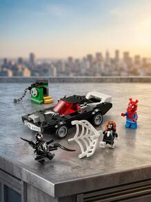 LEGO سبايدر مان ضد فينوم ماسل كار - متعدد الألوان - مشاهدة 3