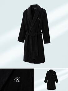 Calvin Klein CK LOUNGEWEAR Men's Skin-Friendly Lightweight Soft After Work Home Leisure Black LV00NM2819-UB1 - Black - View 6