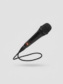 PBM 100 Dynamic Vocal Microphone With Cable, Cardioid Directional Pattern, Accessories For JBL PartyBox, Home Karaoke, Black - Black - View 1