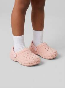 Crocs CLASSIC CLOG Kids' Clogs Easy To Clean Ergonomic Waterproof Daily Weekend Travel Pink 210856-6TY - Pink - View 1