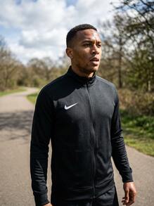 Nike جاكيت رياضية رجالية 24 من أكاديمي برو بتقنية Dri-Fit باللون الأسود - متعدد الألوان - مشاهدة 4