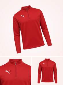 Puma Kids' Soft Versatile Warm Sports Commuting Outing Red 658632-01 - Red - View 6