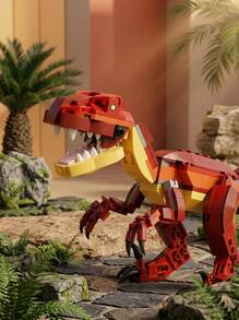 LEGO ديناصور شرس 3 في 1 للأطفال 8 سنوات فما فوق 31379 - متعدد الألوان - مشاهدة 4