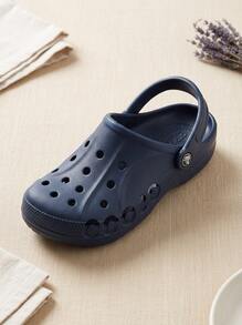 Crocs CLASSIC LINED CLOG Women's Clogs Soft Anti-Slip Flexible Beach Outdoor Walking Navy 10126-410 - Navy - View 3