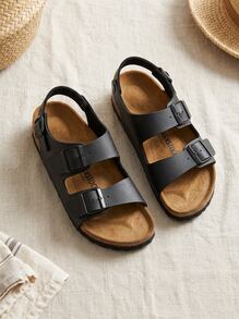 Birkenstock ميلانو بيركو-فلور - الأسود - مشاهدة 3