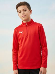 Puma Kids' Soft Versatile Warm Sports Commuting Outing Red 658632-01 - Red - View 4
