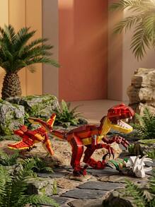 LEGO ديناصور شرس 3 في 1 للأطفال 8 سنوات فما فوق 31379 - متعدد الألوان - مشاهدة 3