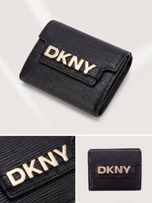 DKNY Women's Versatile Lightweight Adjustable Strap Shopping Commuting Daily Black R53ZKK33-BGD - Black Yellow - View 6