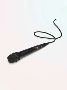 PBM 100 Dynamic Vocal Microphone With Cable, Cardioid Directional Pattern, Accessories For JBL PartyBox, Home Karaoke, Black - Black - View 2