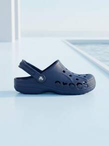 Crocs CLASSIC LINED CLOG Women's Clogs Soft Anti-Slip Flexible Beach Outdoor Walking Navy 10126-410 - Navy - View 2