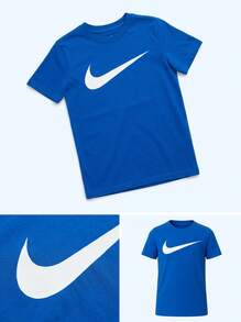 Nike Kids' Moisture-Wicking Breathable Classic Fit Travel Daily Weekend Blue CW6941-463 - Blue - View 6