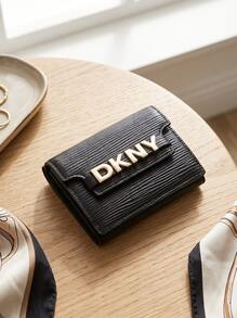 DKNY Women's Versatile Lightweight Adjustable Strap Shopping Commuting Daily Black R53ZKK33-BGD - Black Yellow - View 3