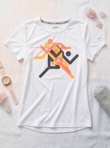 Puma Sports Tees & Tanks Soft Durable Comfortable Travel Daily Weekend White 524977-02 - White - View 2