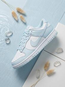 Nike Dunk Low Hi Td Women Sneakers Lightweight Breathable Versatile Daily Running White IB7311-100 - White/Blue - View 1