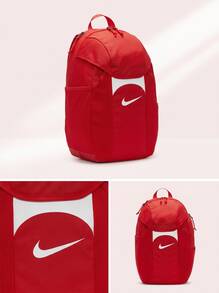 Nike Outdoor Lightweight Backpack Zippered Portable Lightweight Commuting Travel Casual Red DV0761-657 - Red - View 5