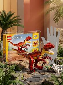 LEGO ديناصور شرس 3 في 1 للأطفال 8 سنوات فما فوق 31379 - متعدد الألوان - مشاهدة 6