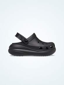 Crocs CLASSIC MEGA CRUSH CLOG Women's Clogs Flexible Cushioned Lightweight Garden Summer Shopping Black 207521-001 - Black - View 2