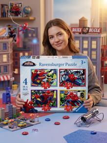 Ravensburger الرجل العنكبوت الخارق 12/16/20/24 صفحة - متعدد الألوان - مشاهدة 4