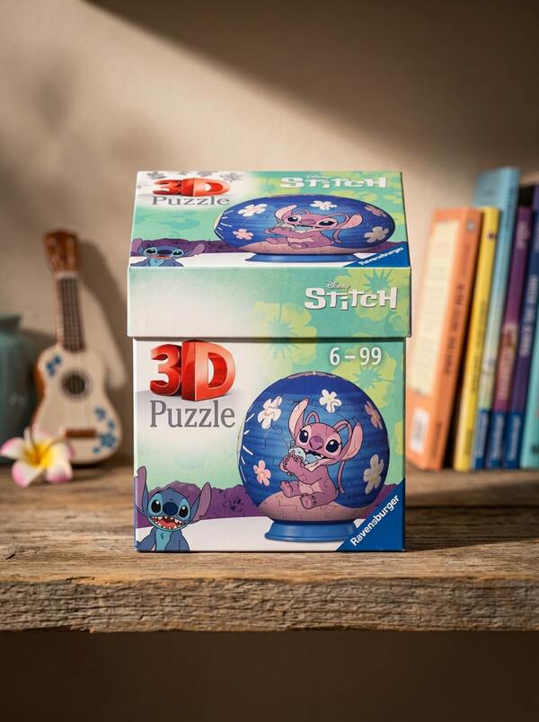 Ravensburger 3D Puzzle-Ball Disney Angel 54 Piece Jigsaw Puzzle Age 6 Years+ 11598