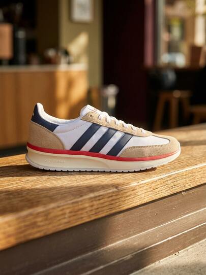 Adidas Run 70S 2.0 Men's Casual Athletic Shoes Premium Modern Anti-Slip Training Travel Running Multicolor JR2381