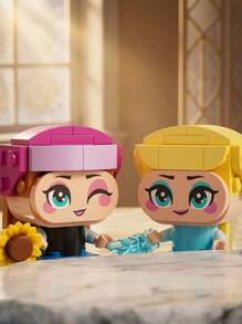 LEGO Disney™ Mini Anna & Elsa Kids 5Years+ 43284 - Multicolor - View 5