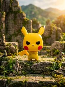 Funko Games: Pokemon - Grumpy Pikachu 65043F - Multicolor - View 4