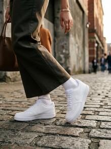 Nike Court Vision Low Next Nature 女款运动鞋 DH3158 - 白色/白色/白色 - 查看 7